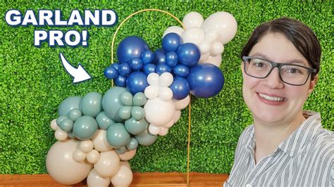 how to sew balloon shades|balloon garland tutorial video.